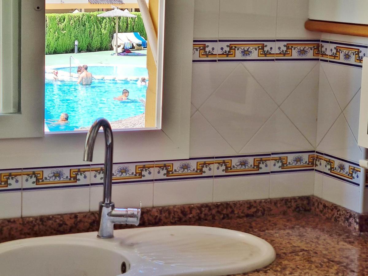 Apartamento Con Piscina En Oliva Nova Exterior foto